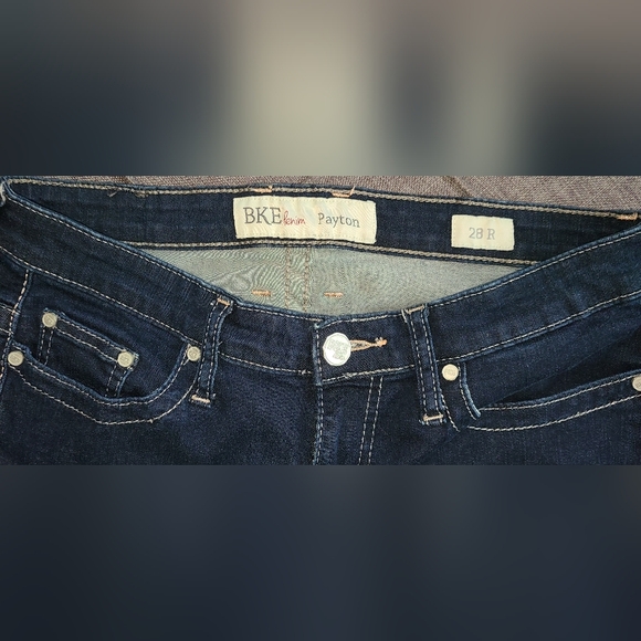 BKE Payton denim jeans size 28R. 28x31.5 tiny flaw on back pocket but AW… - Picture 4 of 12